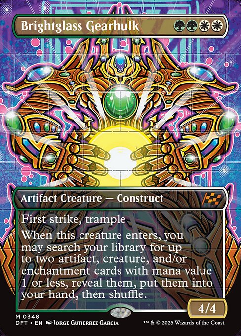 Brightglass Gearhulk (Borderless) - Aetherdrift - M - 348