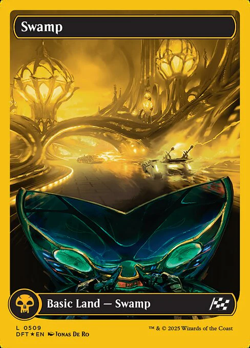 Swamp (0509) (First-Place Foil) - Aetherdrift - L - 509