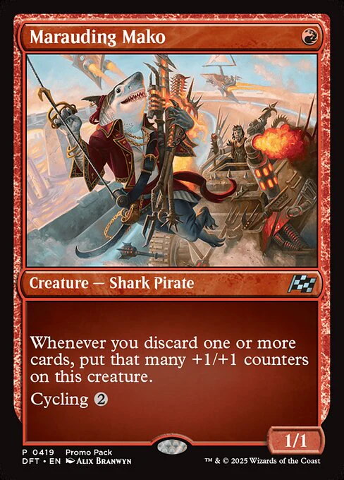 Marauding Mako - Promo Pack: Aetherdrift - U - 419