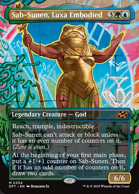 Sab-Sunen, Luxa Embodied (Borderless) - Aetherdrift - M - 354