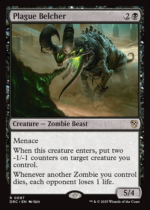 Plague Belcher - Commander: Aetherdrift - R - 97