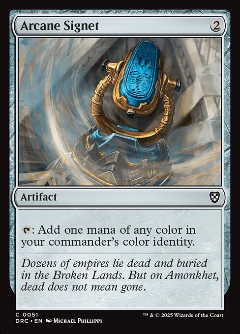 Arcane Signet (0051) - Commander: Aetherdrift - C - 51