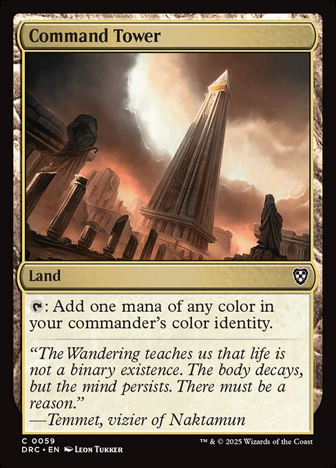 Command Tower (0059) - Commander: Aetherdrift - C - 59
