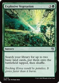 Explosive Vegetation - Commander: Aetherdrift - U - 112