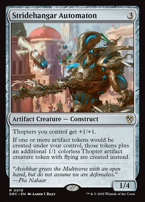 Stridehangar Automaton - Commander: Aetherdrift - R - 19