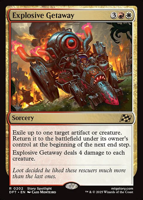 Explosive Getaway - Aetherdrift - R - 202