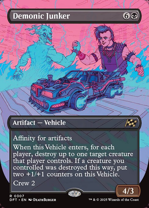 Demonic Junker (Borderless) - Aetherdrift - R - 307
