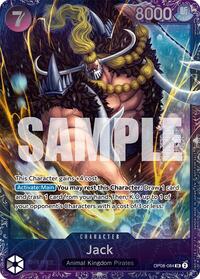 Jack (Treasure Cup 2025) - One Piece Promotion Cards - SR - OP08-084