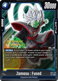 Zamasu : Fused - New Adventure Release Event Cards - Uncommon - FB05-029