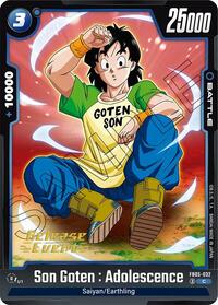 Son Goten : Adolescence - New Adventure Release Event Cards - Common - FB05-032