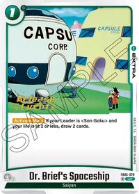 Dr. Brief's Spaceship - New Adventure Release Event Cards - Uncommon - FB05-070