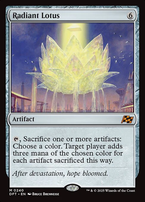 Radiant Lotus - Aetherdrift - M - 240