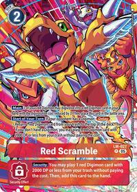Red Scramble (Alternate Art) - Starter Deck 20: Protector of Light - Promo - LM-027 P