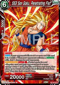 SS3 Son Goku, Penetrating Fist - History of Z - Common - BT27-017