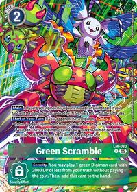 Green Scramble (Alternate Art) - Starter Deck 20: Protector of Light - Promo - LM-030 P