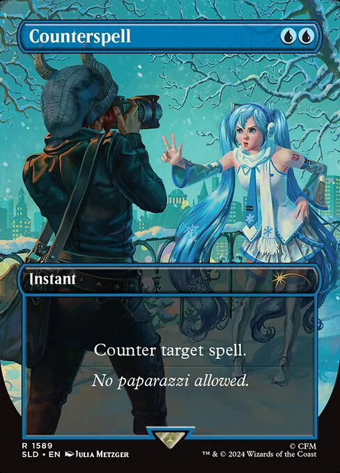 Counterspell (1589) (Rainbow Foil) - Secret Lair Drop Series - R - 1589