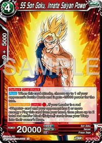 SS Son Goku, Innate Saiyan Power - History of Z - Common - BT27-013