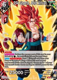 SS4 Gogeta, Bold Arrival - History of Z - Rare - BT27-123