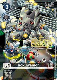 Kokuwamon (2025 Regionals Champion) - New Awakening - Common - BT8-059 C