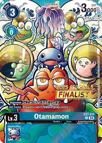 Otamamon (2025 Regionals Finalist) - Digimon LIBERATOR - Uncommon - EX7-015 U