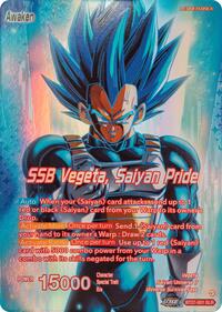 Vegeta // SSB Vegeta, Saiyan Pride (SLR) - History of Z - Special Leader Rare - BT27-001