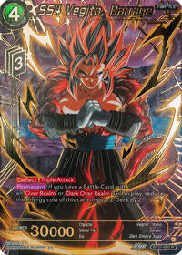 SS4 Vegito, Barrage (Gold-Stamped) - History of Z - Rare - BT27-093