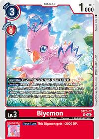 Biyomon - Starter Deck 20: Protector of Light - Uncommon - ST20-02 U