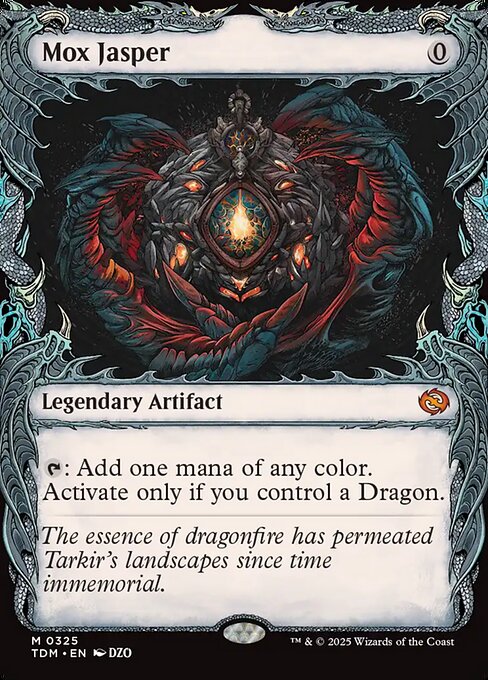 Mox Jasper (Showcase) - Tarkir: Dragonstorm - M - 325