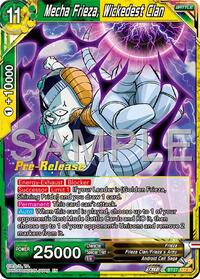 Mecha Frieza, Wickedest Clan - History of Z Pre-Release Cards - Rare - BT27-137