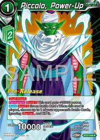 Piccolo, Power-Up - History of Z Pre-Release Cards - Rare - BT27-048