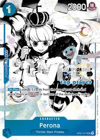 Perona (Championship 2024 Top Player Pack Vol. 2) - One Piece Promotion Cards - UC - OP01-077