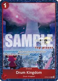 Drum Kingdom (Championship 2024 Top Player Pack) - One Piece Promotion Cards - C - OP08-020