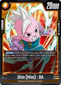 Shin (Mini) : DA - Starter Deck 8: Vegeta (Mini) Super Saiyan 3 - Common - FS08-05