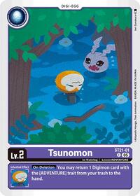 Tsunomon - Starter Deck 21: Hero of Hope - Common - ST21-01 C