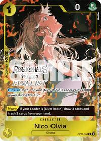 Nico Olvia (Regional Finalist Card Set 2025 Vol.1) - One Piece Promotion Cards - C - OP09-106