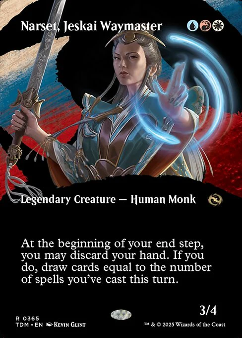 Narset, Jeskai Waymaster (Borderless) - Tarkir: Dragonstorm - R - 365
