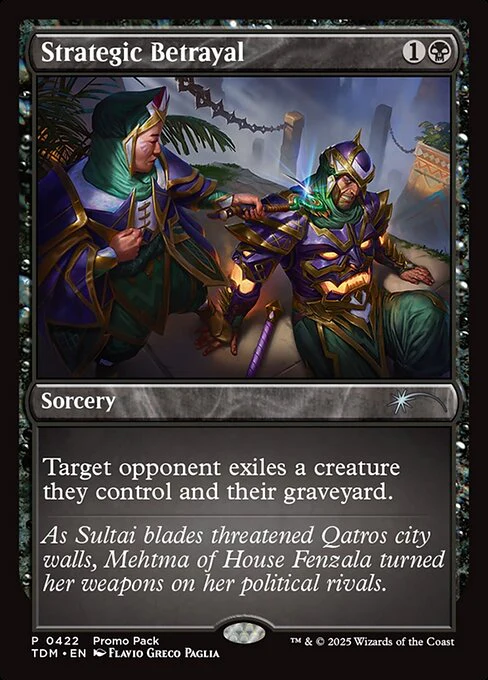 Strategic Betrayal - Promo Pack: Tarkir: Dragonstorm - P - 422