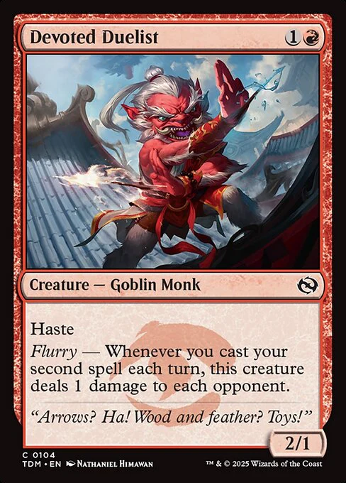 Devoted Duelist - Tarkir: Dragonstorm - C - 104