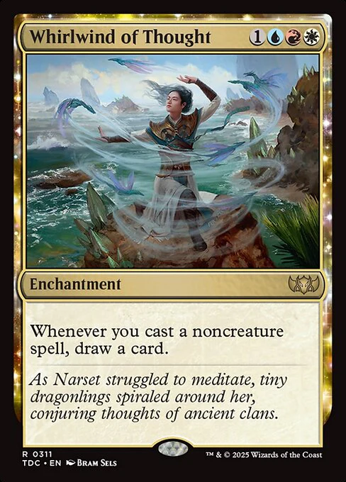 Whirlwind of Thought - Commander: Tarkir: Dragonstorm - R - 311