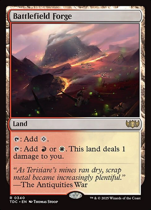 Battlefield Forge - Commander: Tarkir: Dragonstorm - R - 340