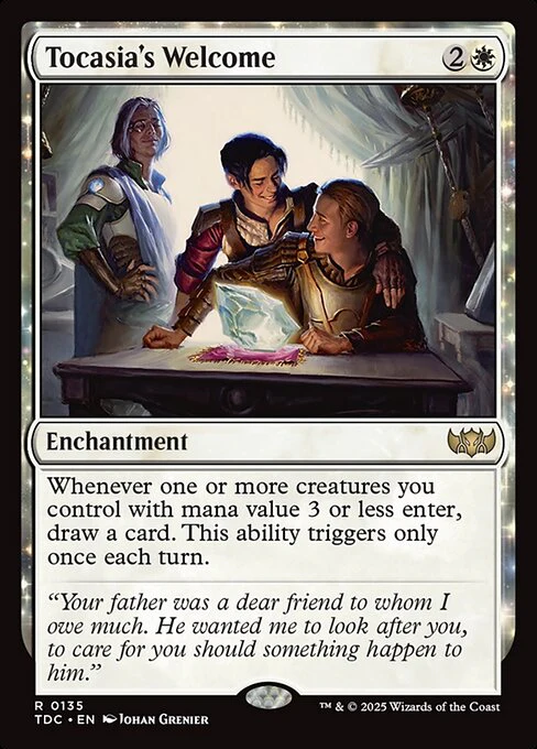 Tocasia's Welcome - Commander: Tarkir: Dragonstorm - R - 135