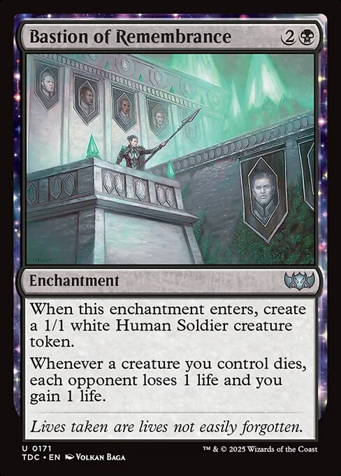 Bastion of Remembrance - Commander: Tarkir: Dragonstorm - U - 171