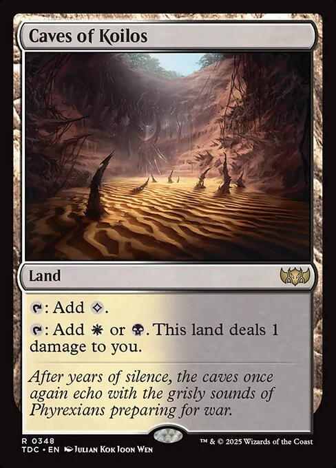Caves of Koilos - Commander: Tarkir: Dragonstorm - R - 348