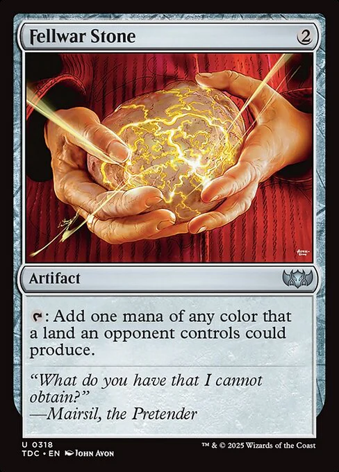 Fellwar Stone - Commander: Tarkir: Dragonstorm - U - 318