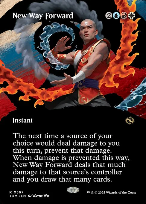 New Way Forward (Borderless) - Tarkir: Dragonstorm - R - 367