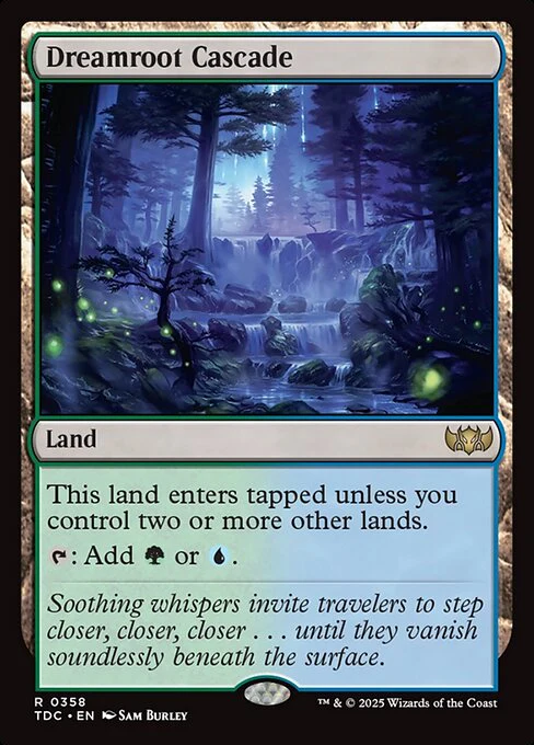 Dreamroot Cascade - Commander: Tarkir: Dragonstorm - R - 358