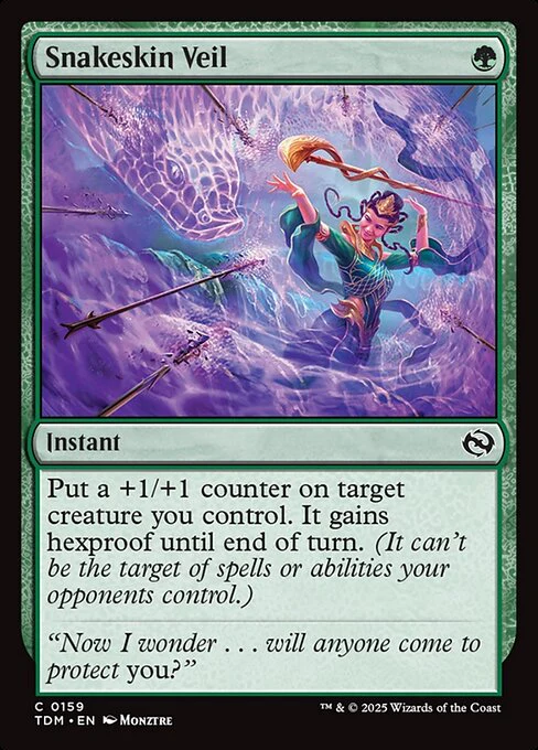 Snakeskin Veil - Tarkir: Dragonstorm - C - 159