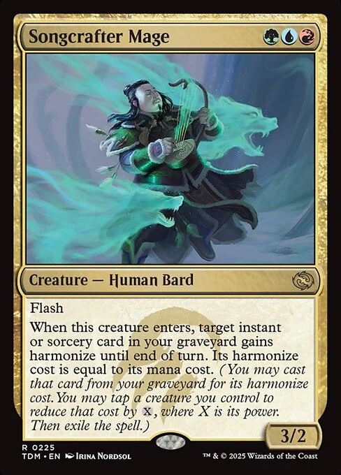 Songcrafter Mage - Tarkir: Dragonstorm - R - 225