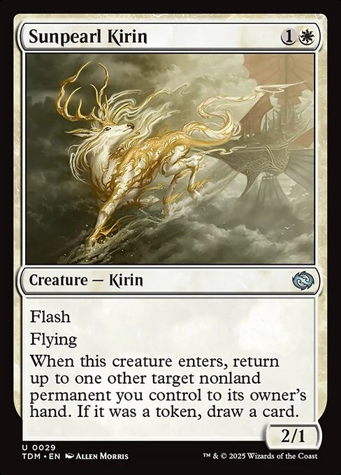 Sunpearl Kirin - Tarkir: Dragonstorm - U - 29