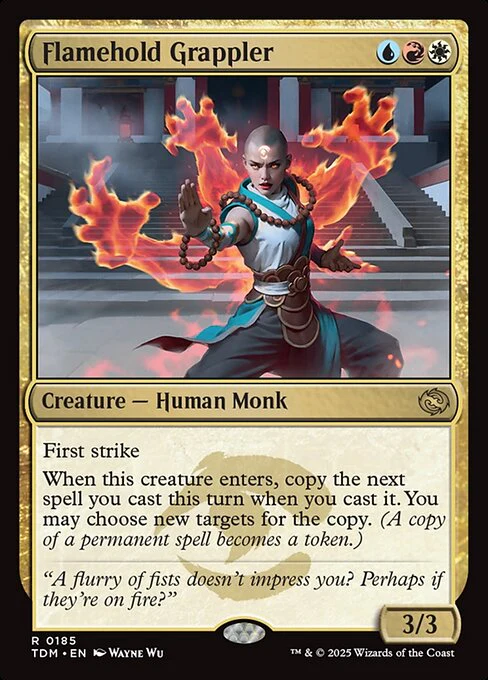 Flamehold Grappler - Tarkir: Dragonstorm - R - 185